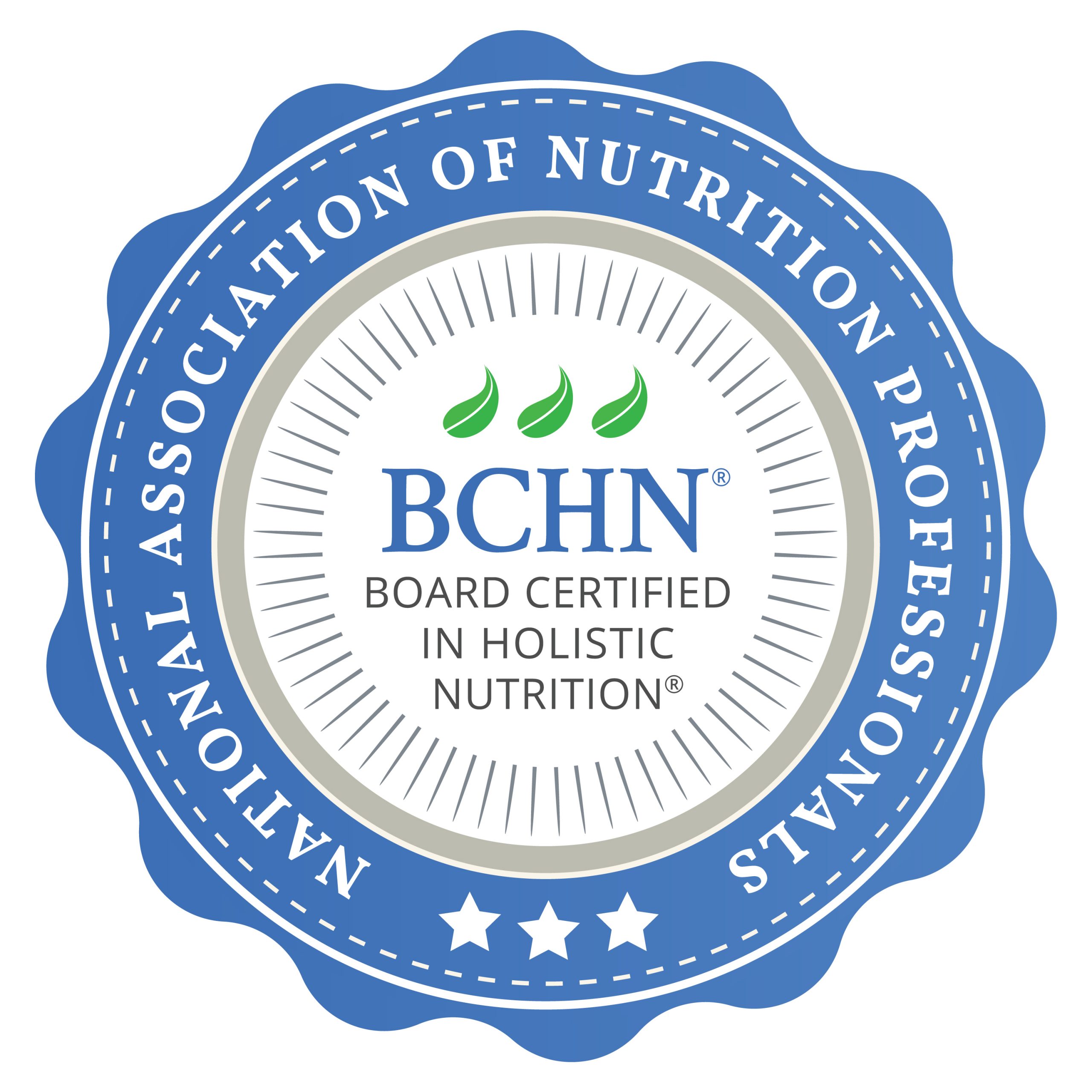Board Certified in Holistic Nutrition®